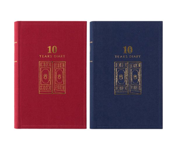 미도리 10년 다이어리 디자인필 - 상품 이미지