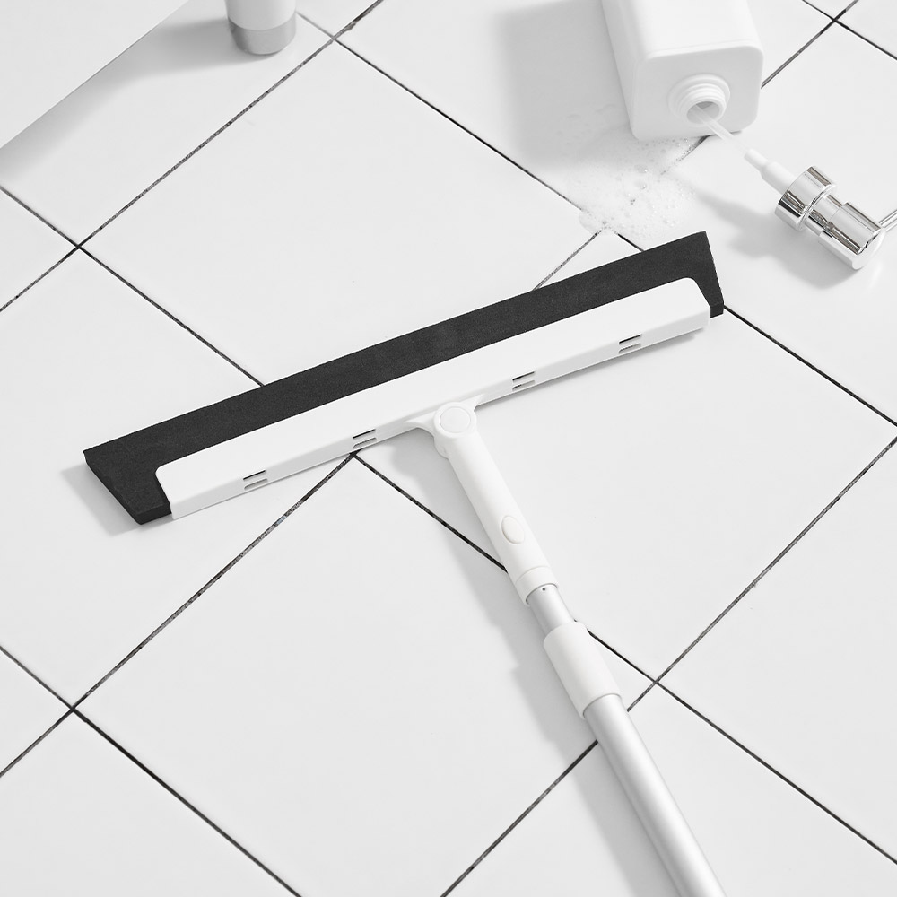 2단 롱 스퀴지 화장실 욕실 바닥 유리 물기제거 청소 제품 이미지