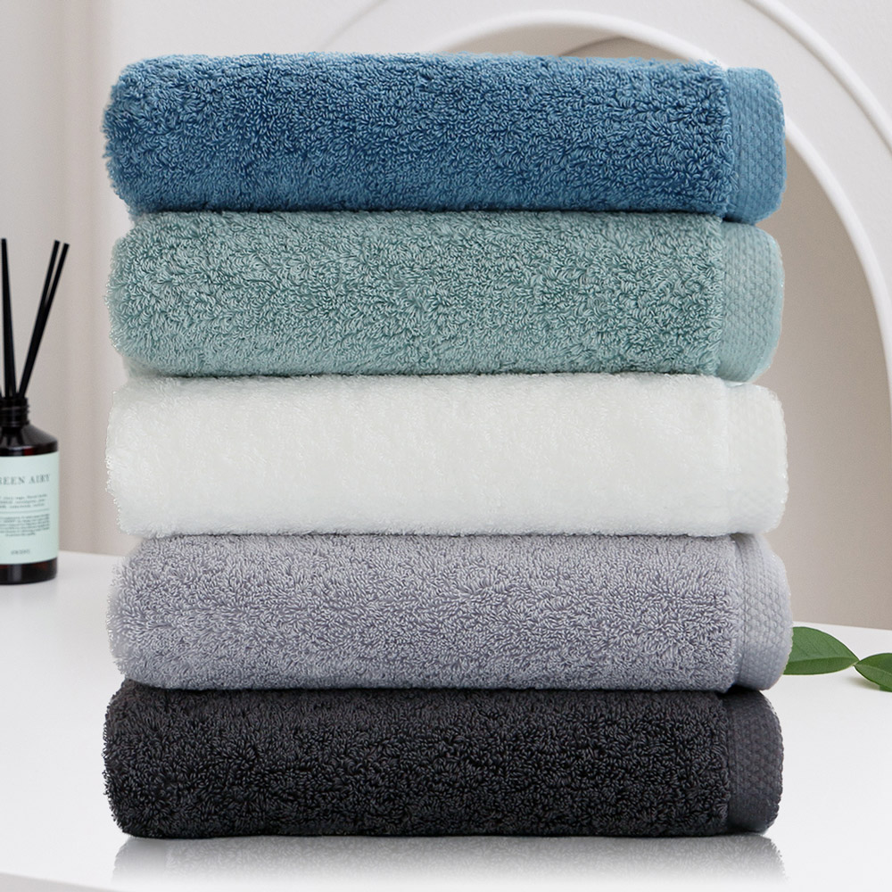 [미스트 증정] 40수 코마사 220g 호텔 수건 고중량 타올 선물 5장 세트