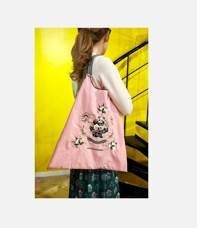 볼앤체인 에코백 BLUE LABEL PANDA 공효진 스트랩 매장 팝업 일본 미니 오사카 도쿄 7234523130002 - 상세 이미지 4