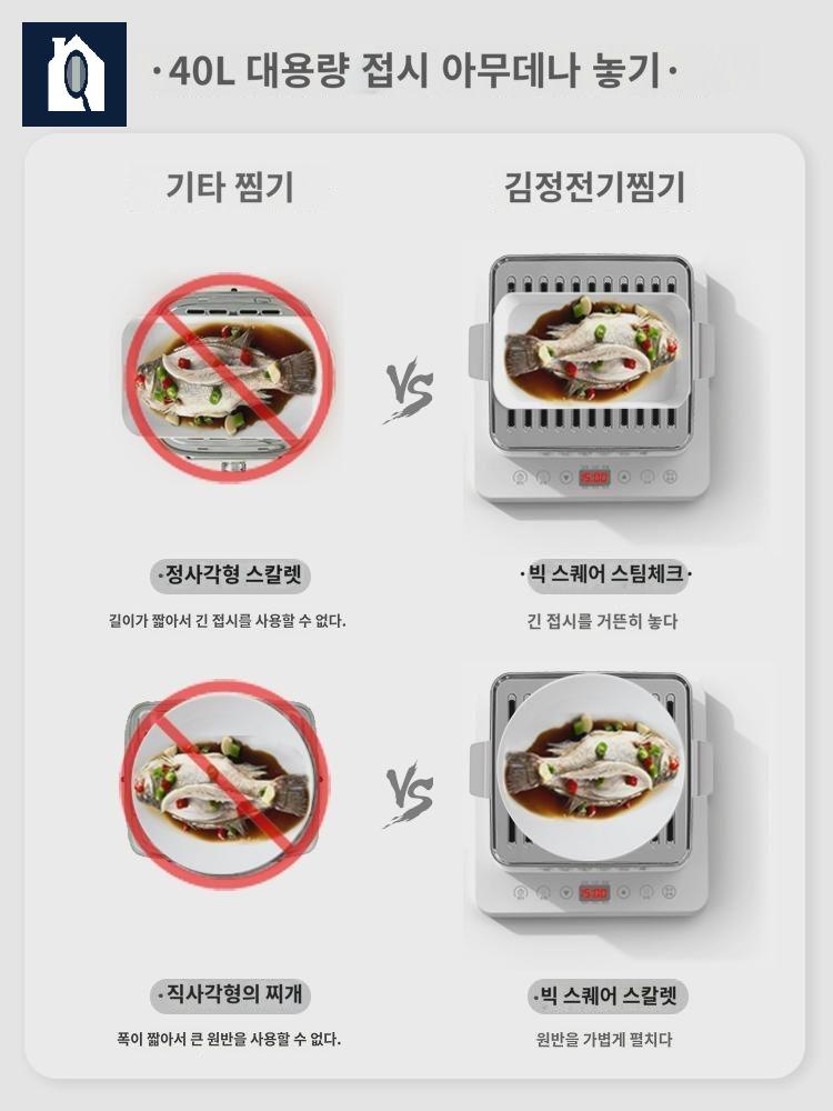 만두 김정 가정용호빵기계 미니찜기 계란 전기찜기 - 상세 이미지 5