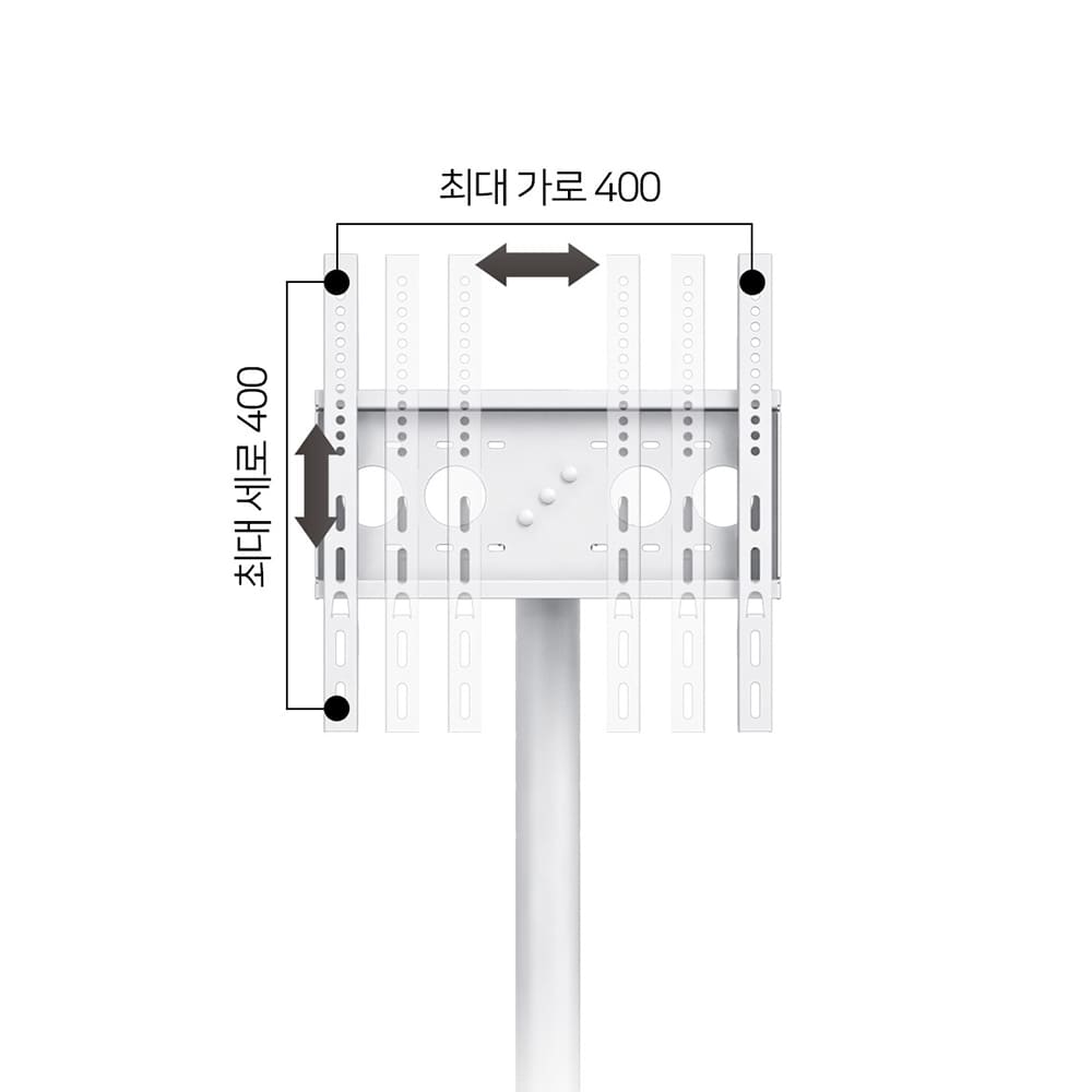 EZ 3세대 이동식 프리무빙 TV 거치대 스탠드 삼탠바이미 65인치까지 이미지 6