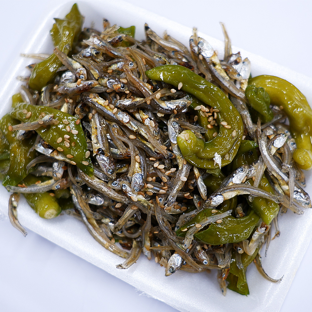 [수원시 배달] 맛있게 볶은 꽈리멸치볶음 1팩 [정자 장금이맛집] : 동네시장 장보기