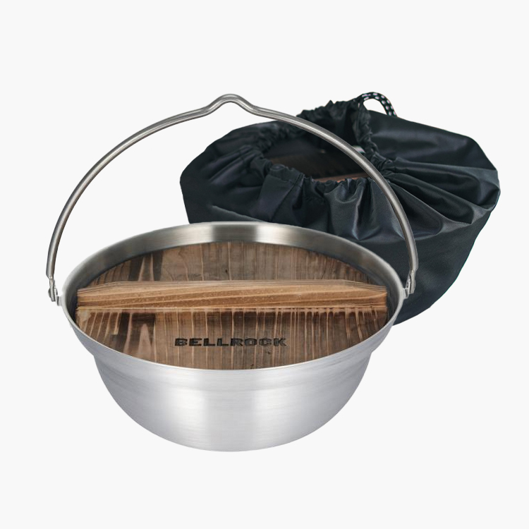 벨락 나베 냄비 20cm 뚜껑 세트 모닥불 오뎅 전골 샤브샤브 IH 팟