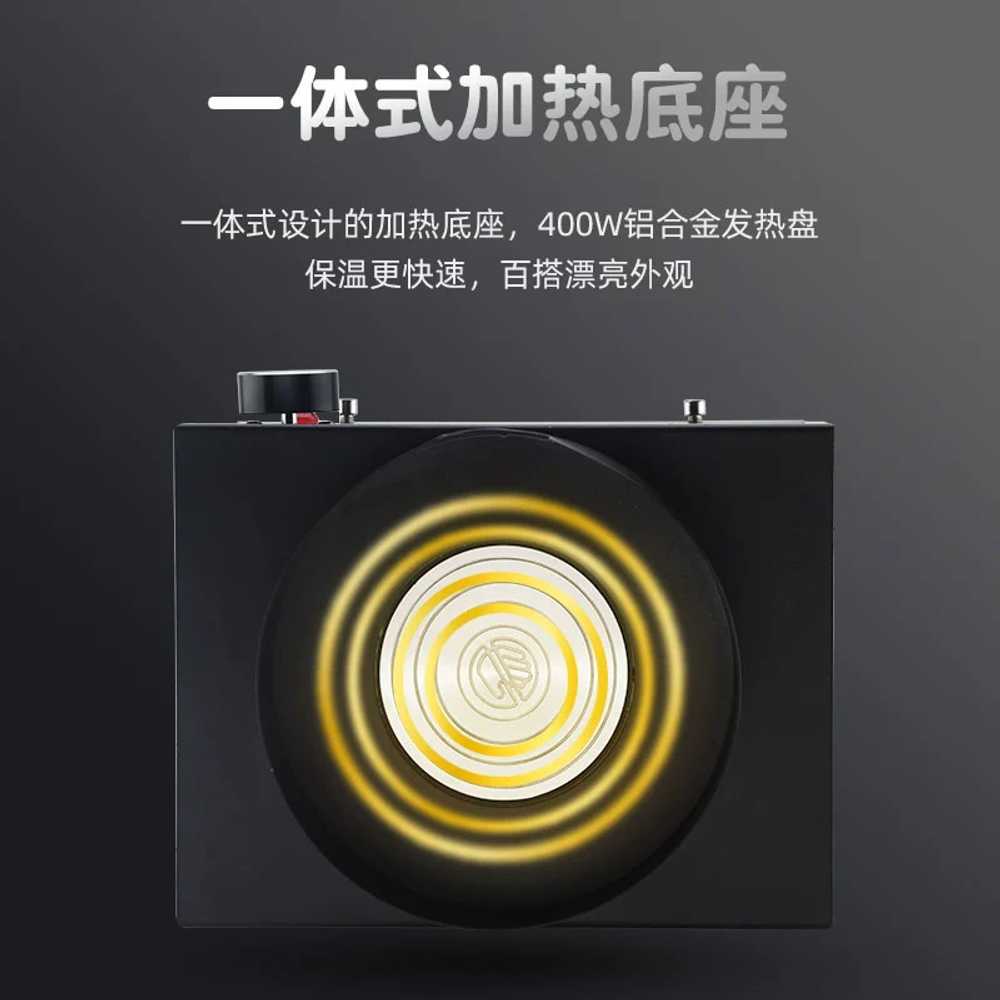 온 음료 디스펜서 분식점 워터 뷔페 식당 티 차 기계 원형 - 상세 이미지 5