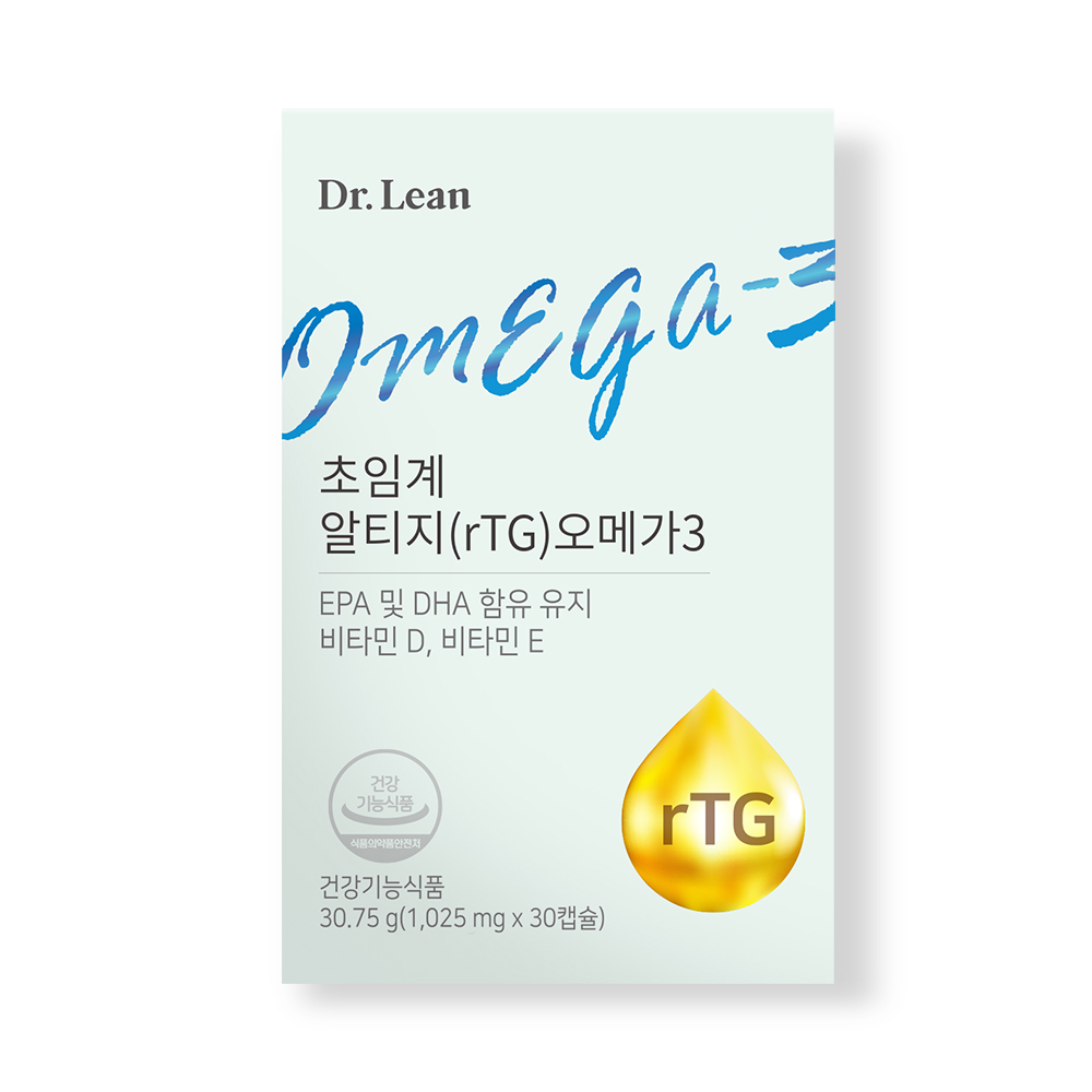 [5개월] 닥터린 초임계 알티지(rTG) 오메가3 30캡슐, 5개 - 상세 이미지 3