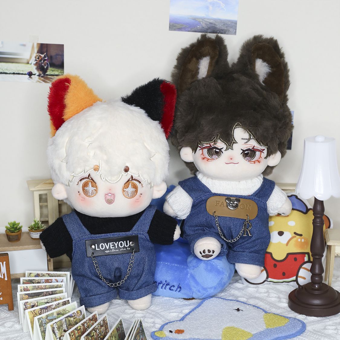 아이돌인형 20cm 솜인형 솜댕이 솜솜이 애착인형 - 상품 이미지