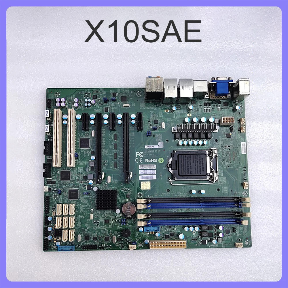 리퍼 E3-1200 V3 V4 4 5 세대 코어 i7 i5 i3 프로세서 LG호환A1150 DDR3 슈퍼마이크로 마더보드 X10SAE