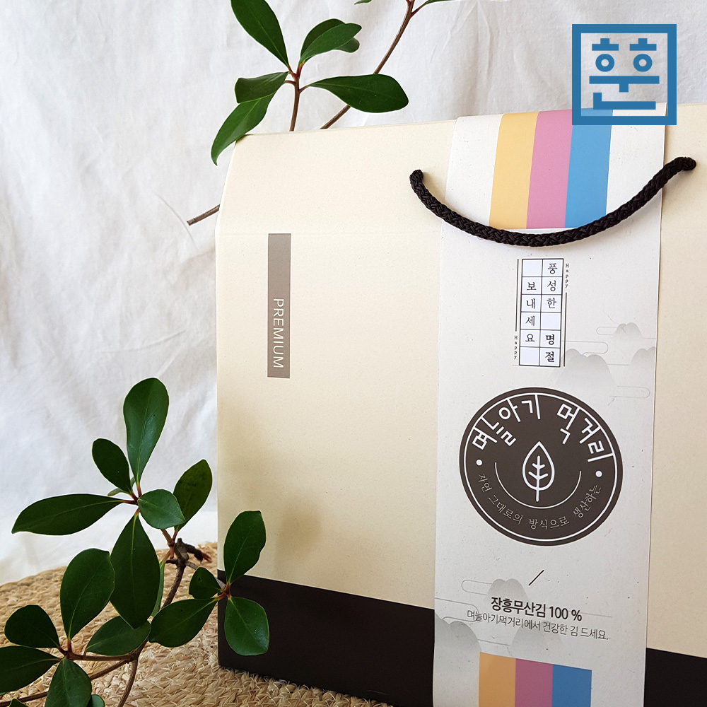 김부각 선물세트 장흥 무산 김 찹쌀 수제 - 상세 이미지 3