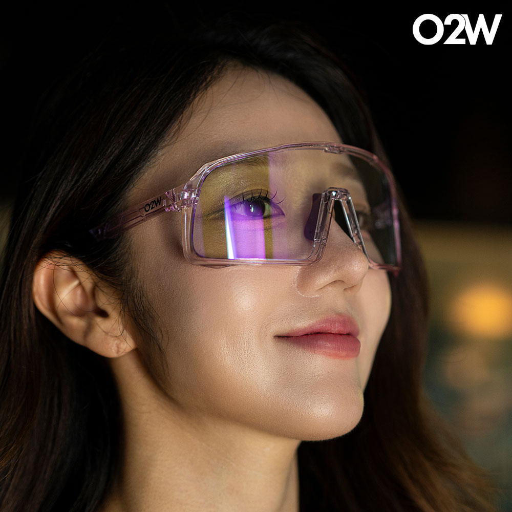 오투휠스 O2W 레오폴 스포츠 변색 고글 방풍 선글라스 렌즈 러닝 골프 자전거 등산 안경