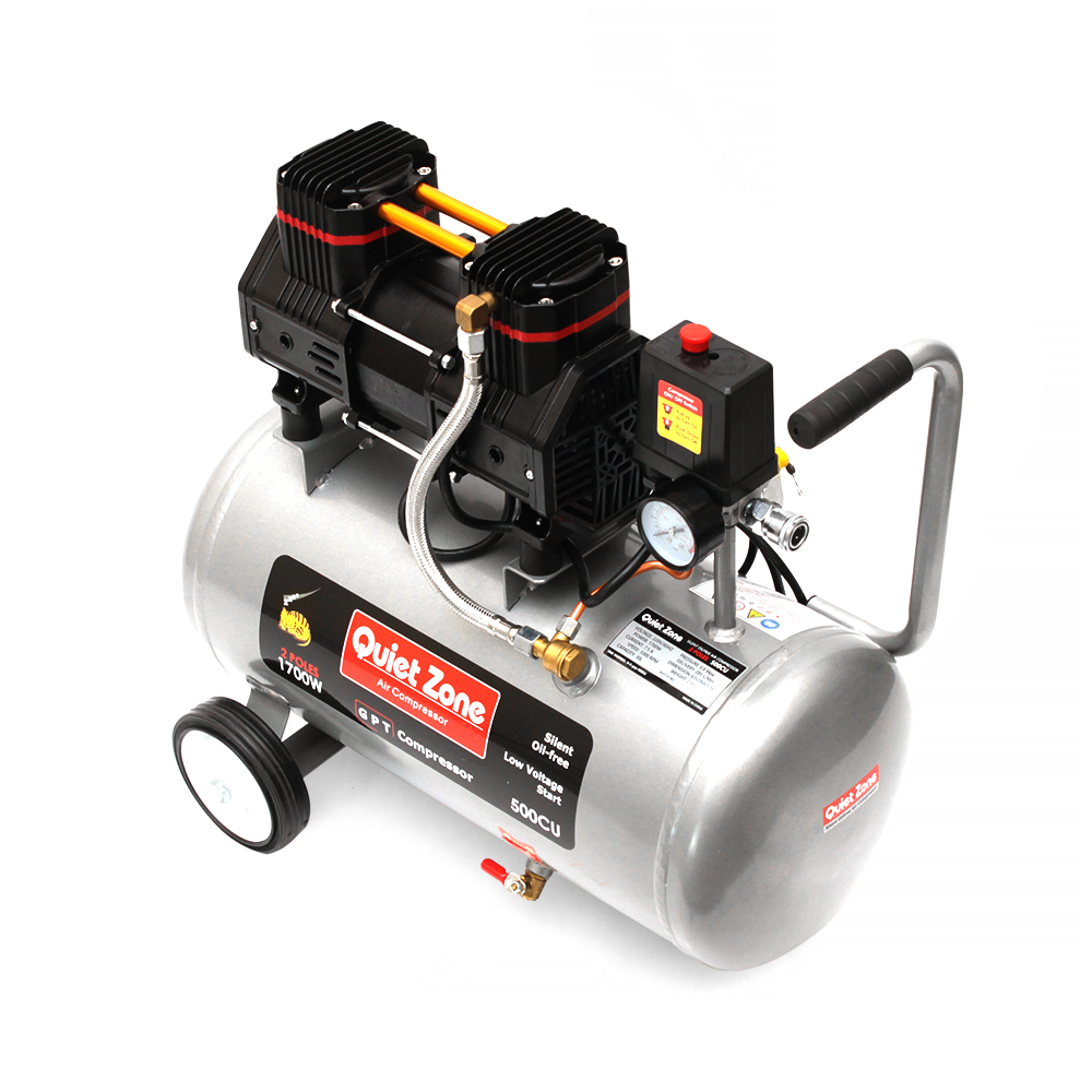 콰이어트존 콤프레샤 2200W 스틸 에어콤프레샤 컴프레셔 700CU 이미지 4