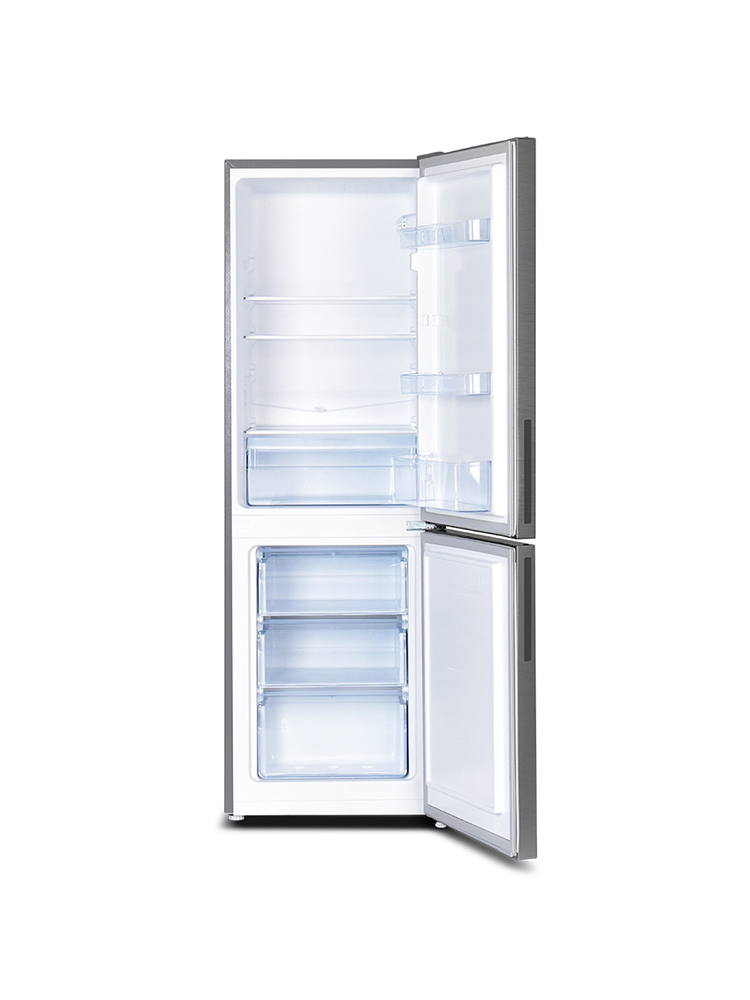 더함 소형 미니 냉장고 사무실 신혼 원룸 2도어 CHiQ 냉장고 157L 메탈실버 방문설치