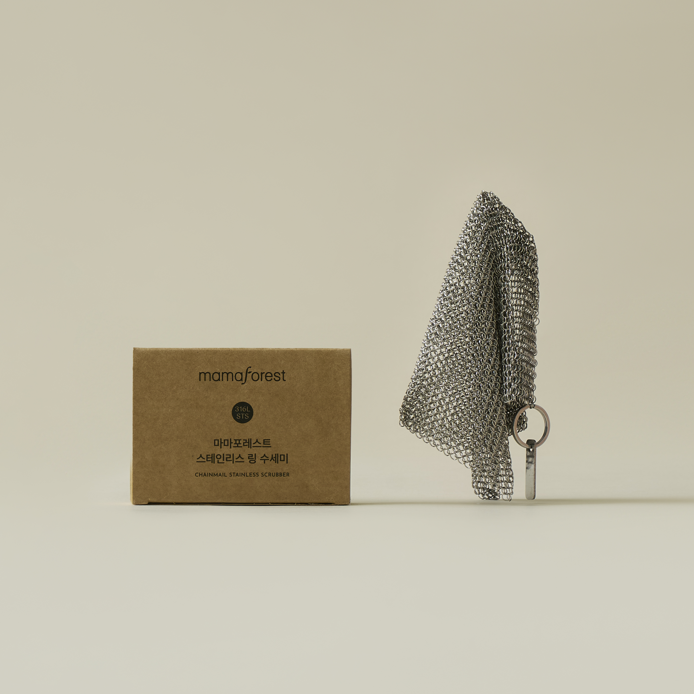 마마포레스트 스텐 링 철 수세미 스테인리스 제로웨이스트