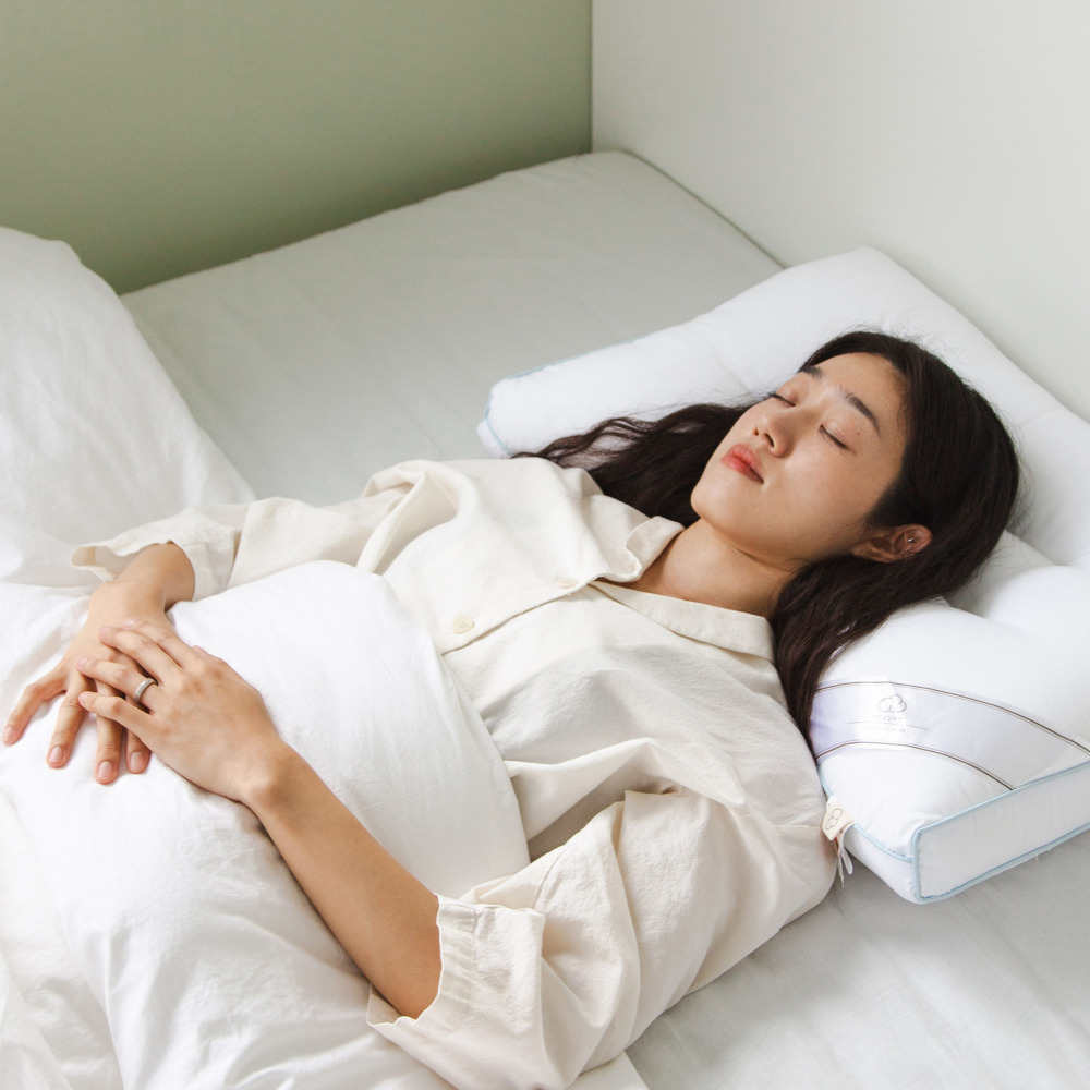 알러지케어 항균 어깨와 목이 편한 국내산 마이크로화이버 경추 베개솜 40x60cm, 1개