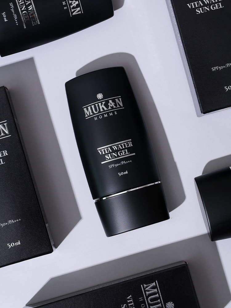 MUKAN 무칸 남자 선크림 선젤 50ml