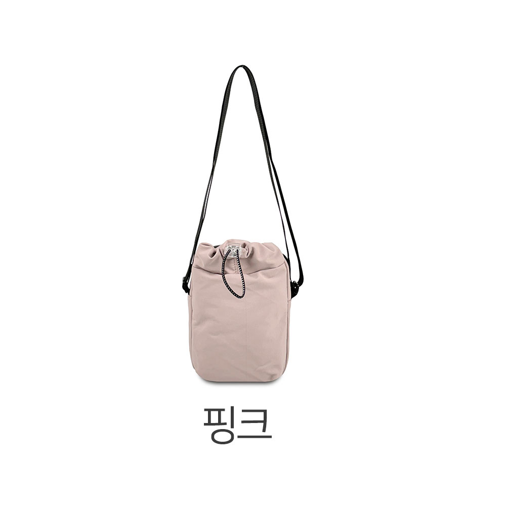 가벼운 나일론 미니 크로스백 여자 핸드폰 지갑 가방 스트랩 포켓 조리 귀여운 작은가방 - 상세 이미지 4