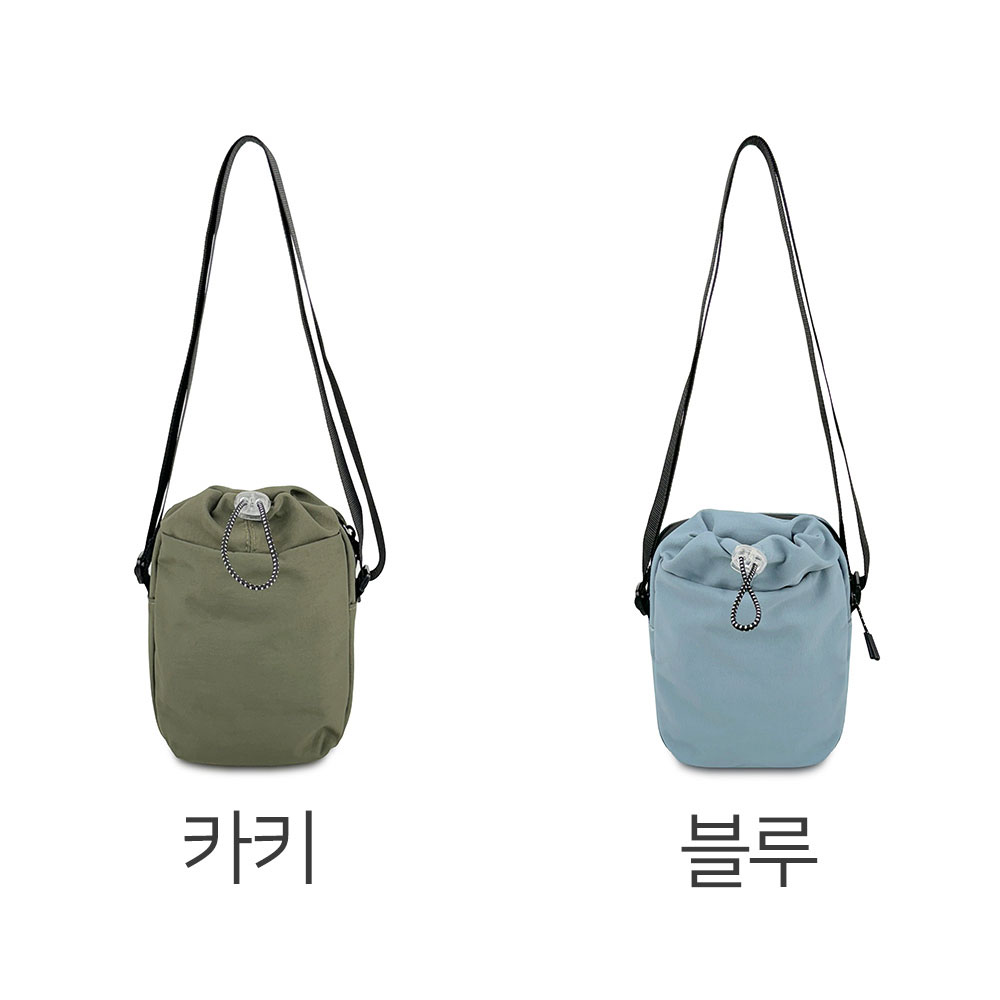가벼운 나일론 미니 크로스백 여자 핸드폰 지갑 가방 스트랩 포켓 조리 귀여운 작은가방 - 상세 이미지 3