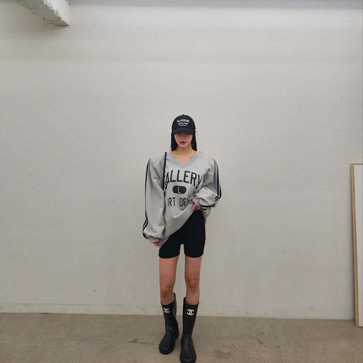 데일리 숏 골지레깅스 상세 이미지 7