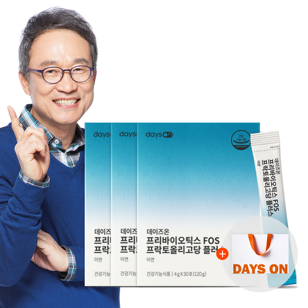 [쇼핑백 제공] [3+3]데이즈온 오한진프리바이오틱스 FOS플러스 유산균먹이 아연