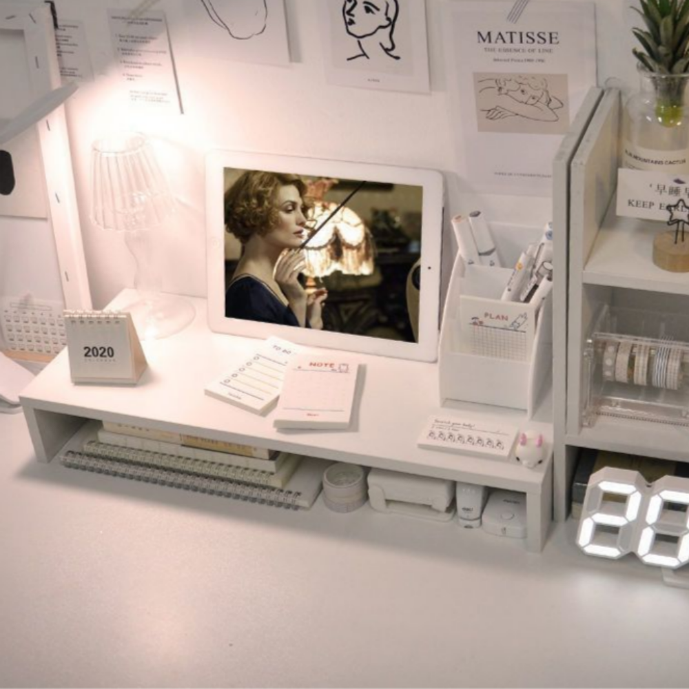 모니터받침 선반 노트북 선반 컴퓨터 모니터 받침대