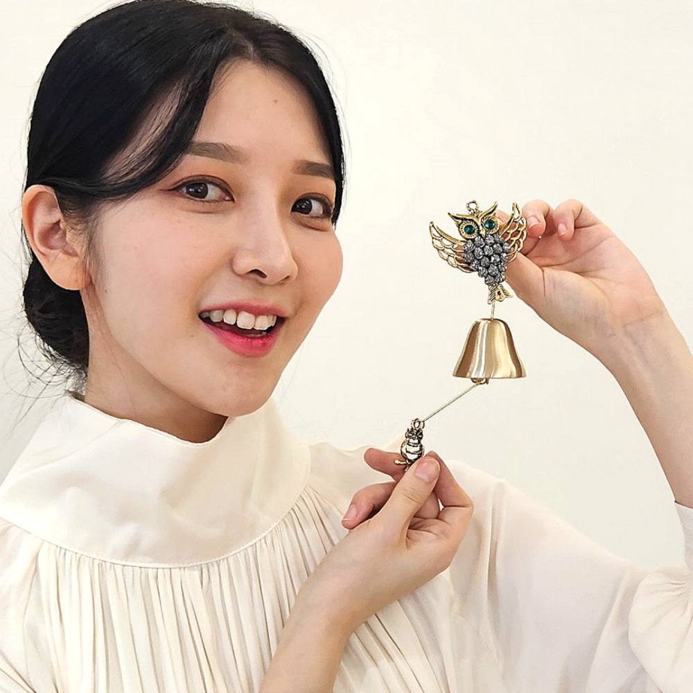 현관문종 현관종 문종 풍경종 날아올라 재물 부엉이 도어벨 개업 집들이선물