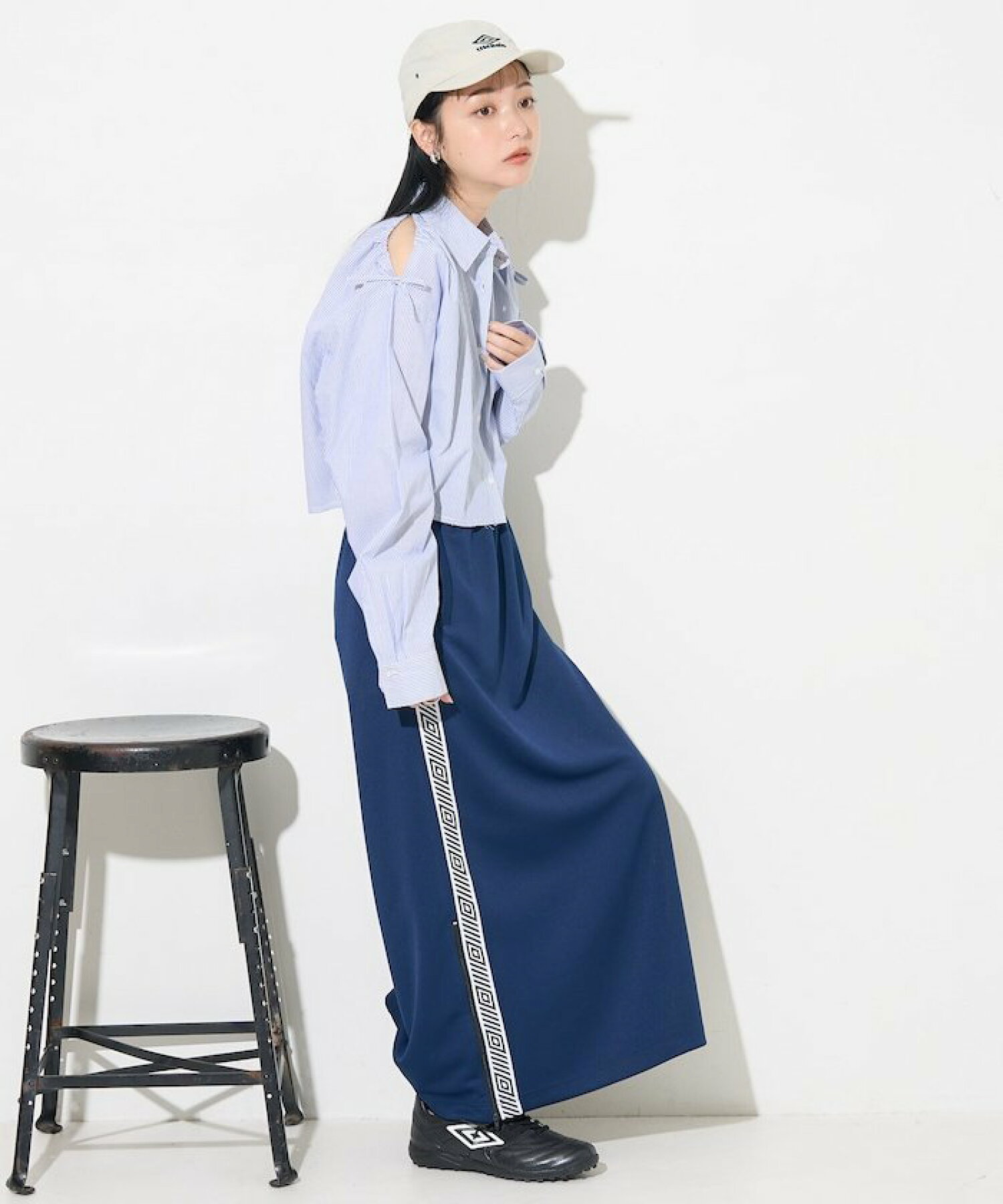 (예약 접수) 엄브로 UMBRO x 프릭스 스토어 스페셜 풋볼 슈즈 스니커즈 블랙 - 상세 이미지 5