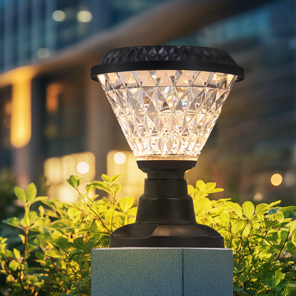 태양광 정원등 문주등 태양열 가로등LED 대문등 경관 조명 조경 크리스탈 문주형