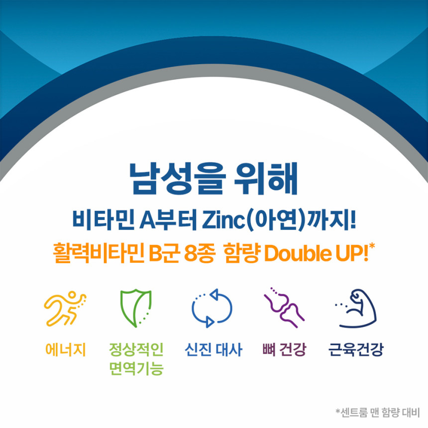 센트룸 맨 더블업 60정, 3개