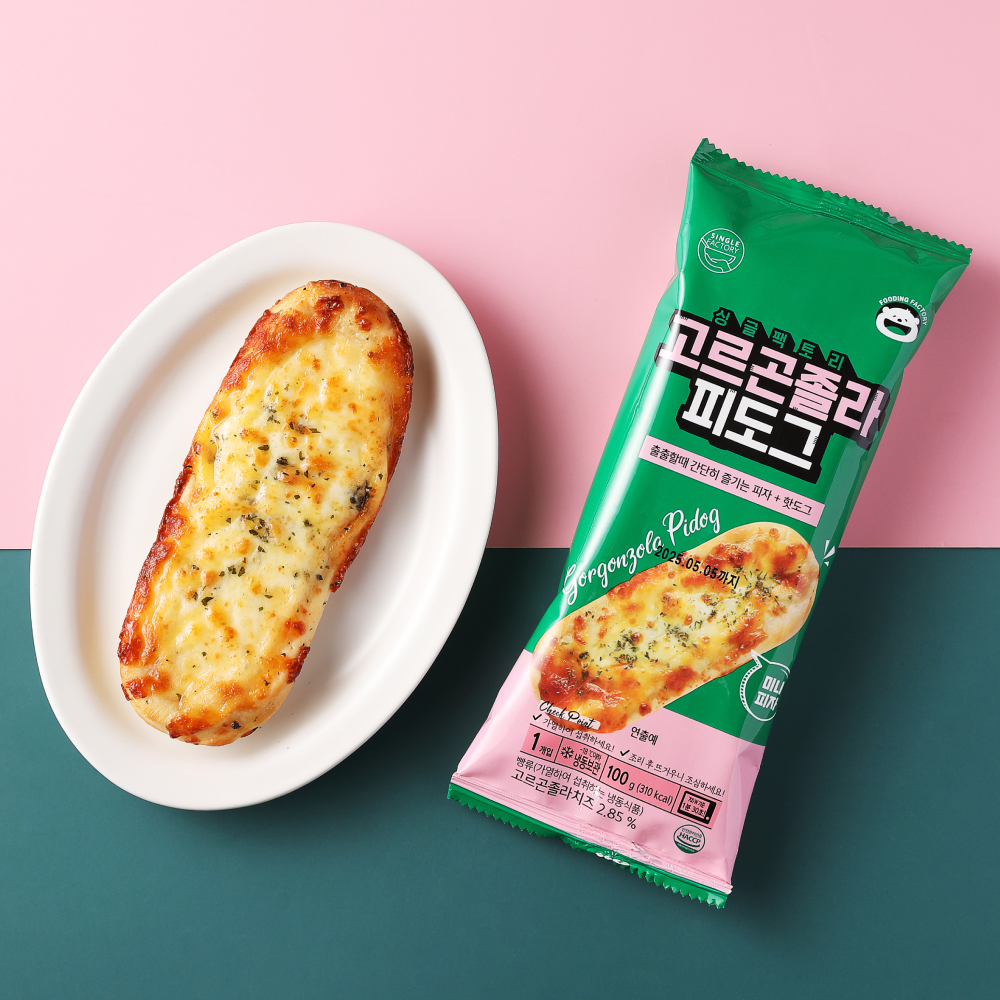 [푸딩팩토리] 아이들간식 피도그 3팩+3팩 골라담기 모음전_핫도그와 피자를 동시에 콤비네이션 불고기 치킨 고르곤졸라 간식 간편식 - 상세 이미지 2