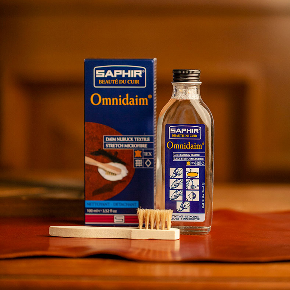 사피르 옴니다임 스웨이드 세척제 100ml / 누벅 세무 신발 얼룩 오염 제거 클리너 제품 이미지