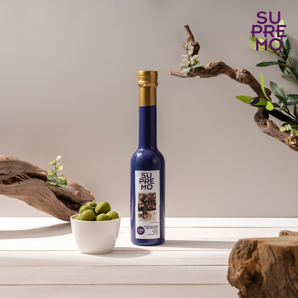 수프리모 엑스트라버진 올리브오일 250ml 3종 선물세트, 그린 쇼핑백 동봉 - 상세 이미지 4