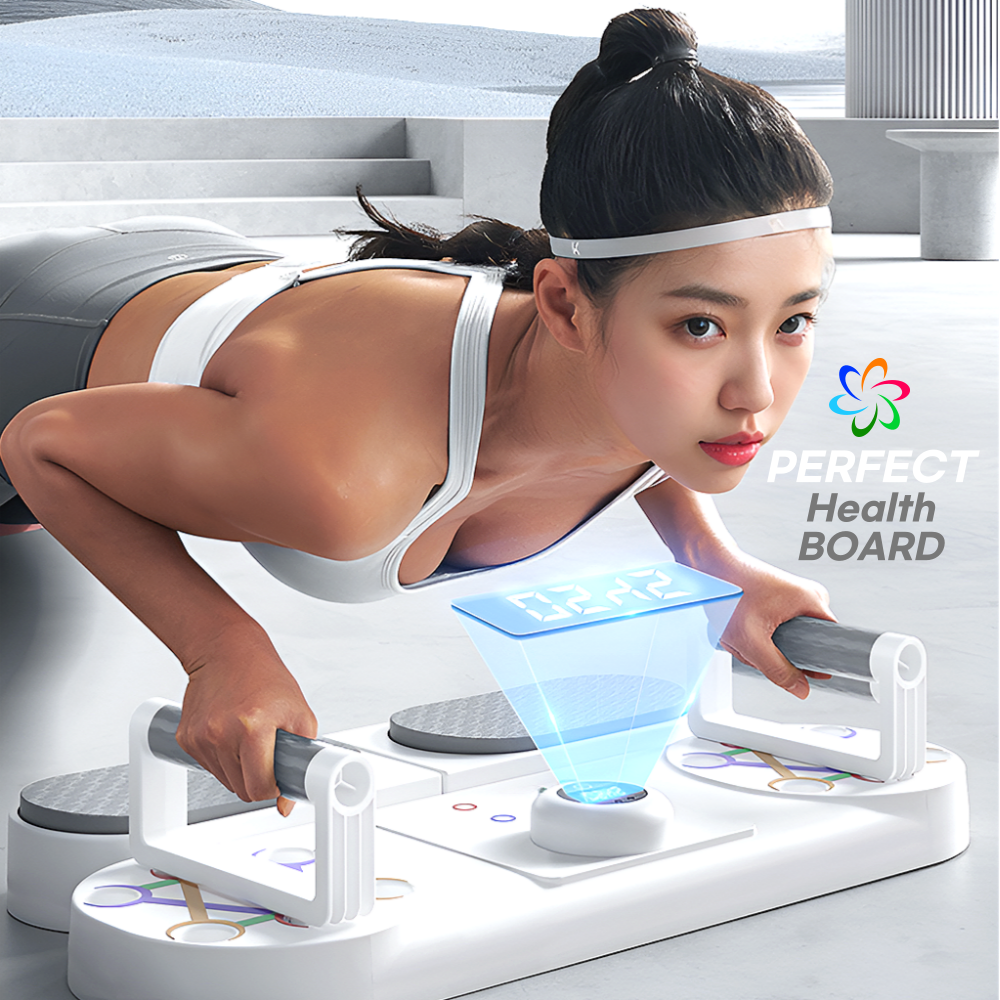 퍼팩트 헬스 보드 푸쉬업바 홈트레이닝 푸샵 팔굽혀펴기 기구 푸샵바 - 상품 이미지