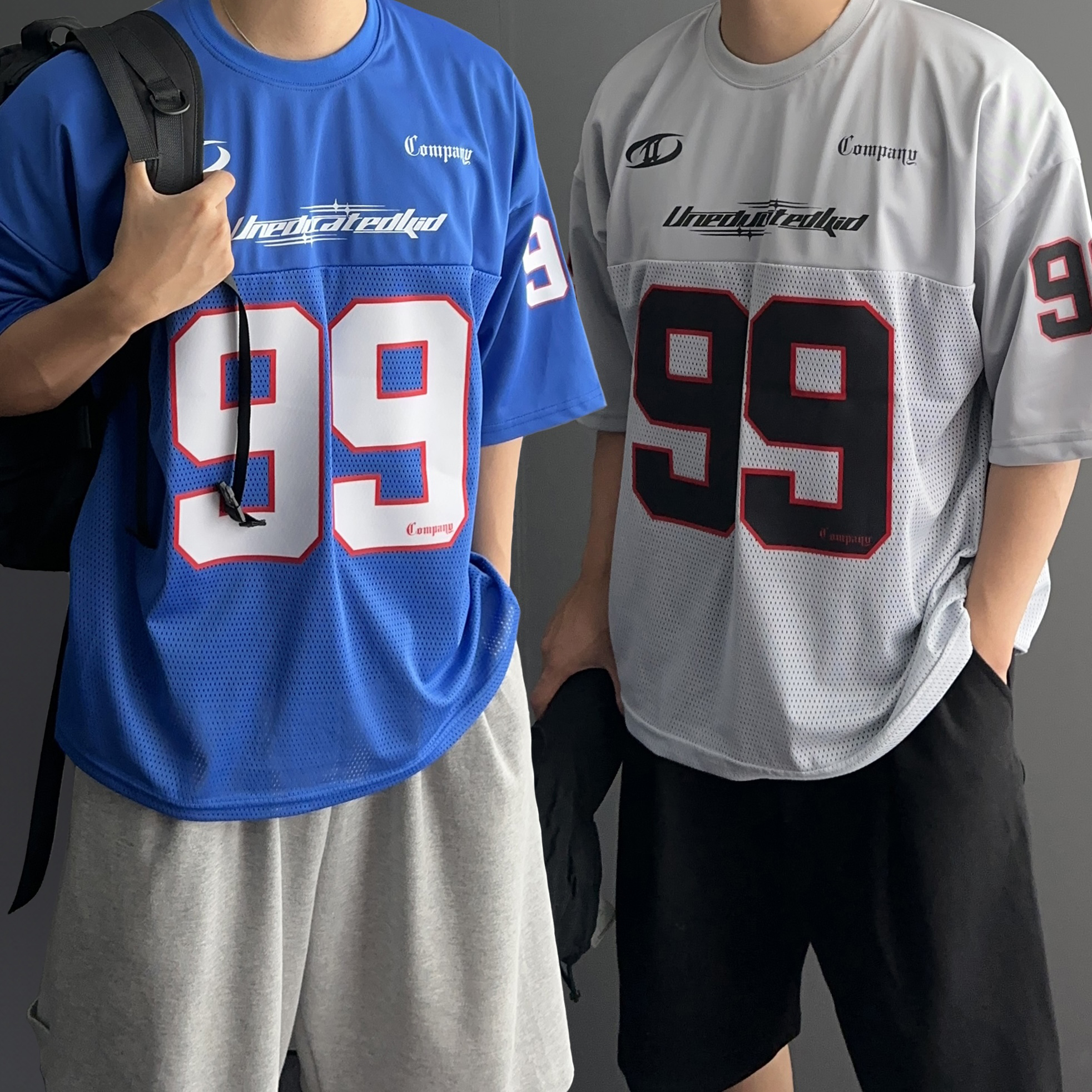 럭비져지 블록코어 매쉬져지 헬창옷 - 상품 이미지