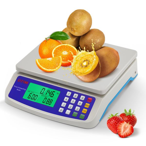 계수저울 휴대용 다기능 부품 마트 Bonvosn 상업용 식품 저울 66lb30kg 가격 계산 kglboz 변환 주방용 델리 농산물 시장 1g 분할 : 투몬몰14