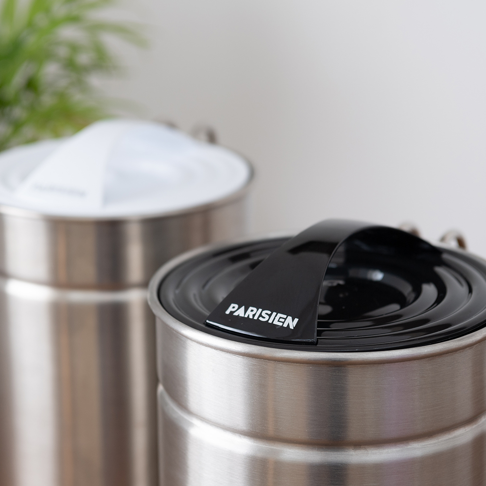 파리지앵 스텐 진공 음식물쓰레기통 음쓰통 음식물수거통