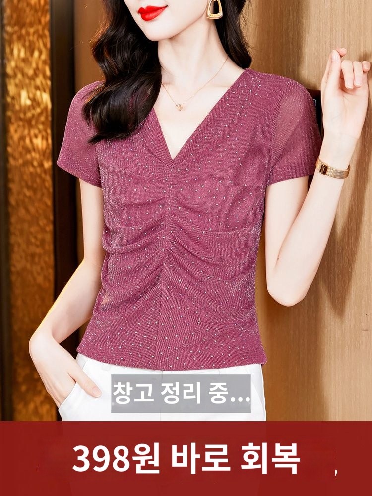 라인 댄스 여성댄스복 댄스복 상의 - 상세 이미지 2
