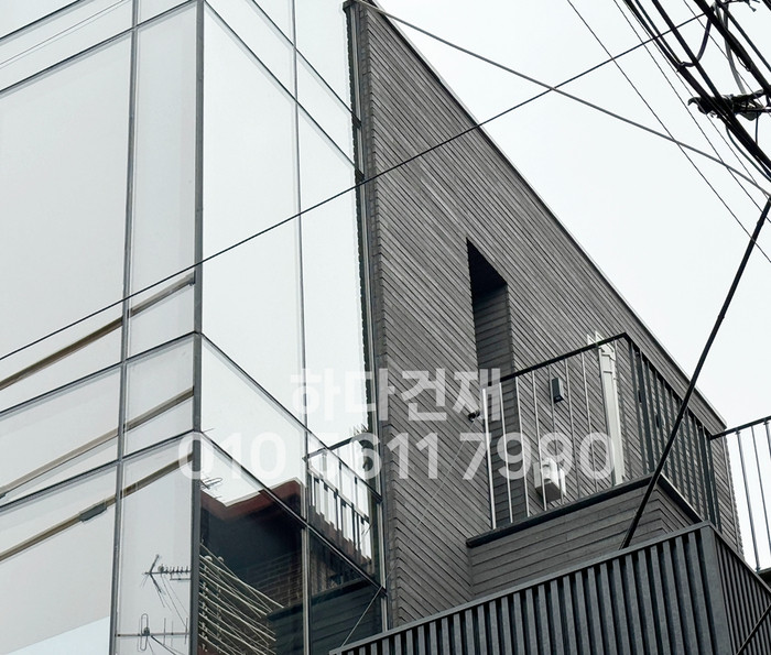 디자인 모노타일 500x50x20T 매직블랙 / 하다건재 와이드벽돌 롱브릭타일