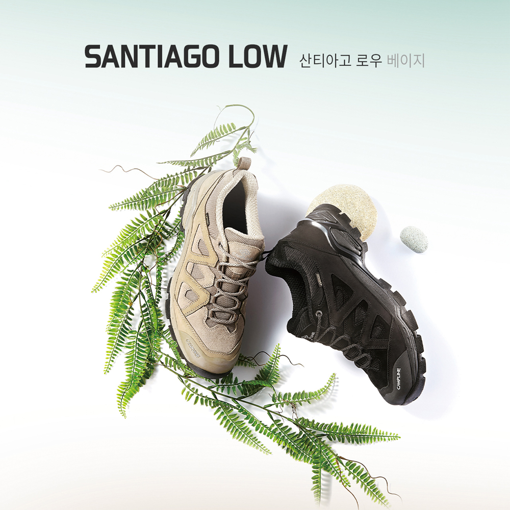 캠프라인 산티아고로우 2026년 신상품 남녀공용 고어텍스 무료교환 등산화 트레킹화 워킹화 - 상세 이미지 2