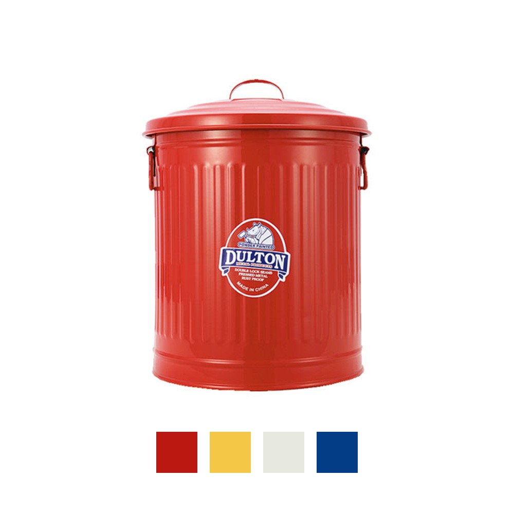 덜튼 DULTON 쓰레기통 휴지통 분리수거 빈티지 GARBAGE CAN S 100-106 - 상품 이미지