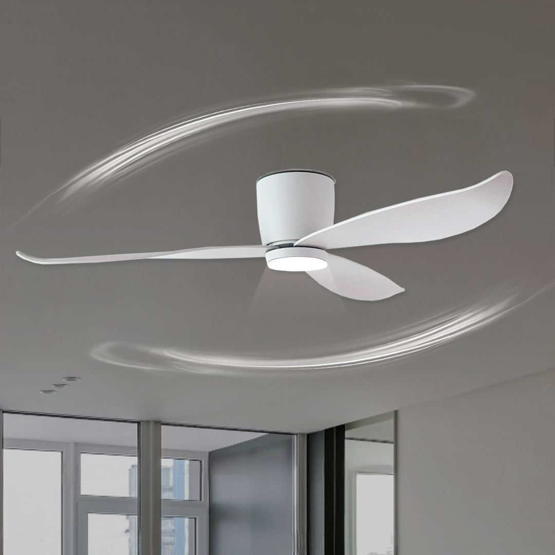 천장형 모던 실링팬 LED조명 전등 추가가능 서큐라이트 선풍기 공기순환 인테리어 KC