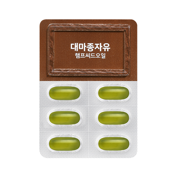 일양약품 대마종자유 햄프씨드 오일 30캡슐, 6개 - 상세 이미지 4