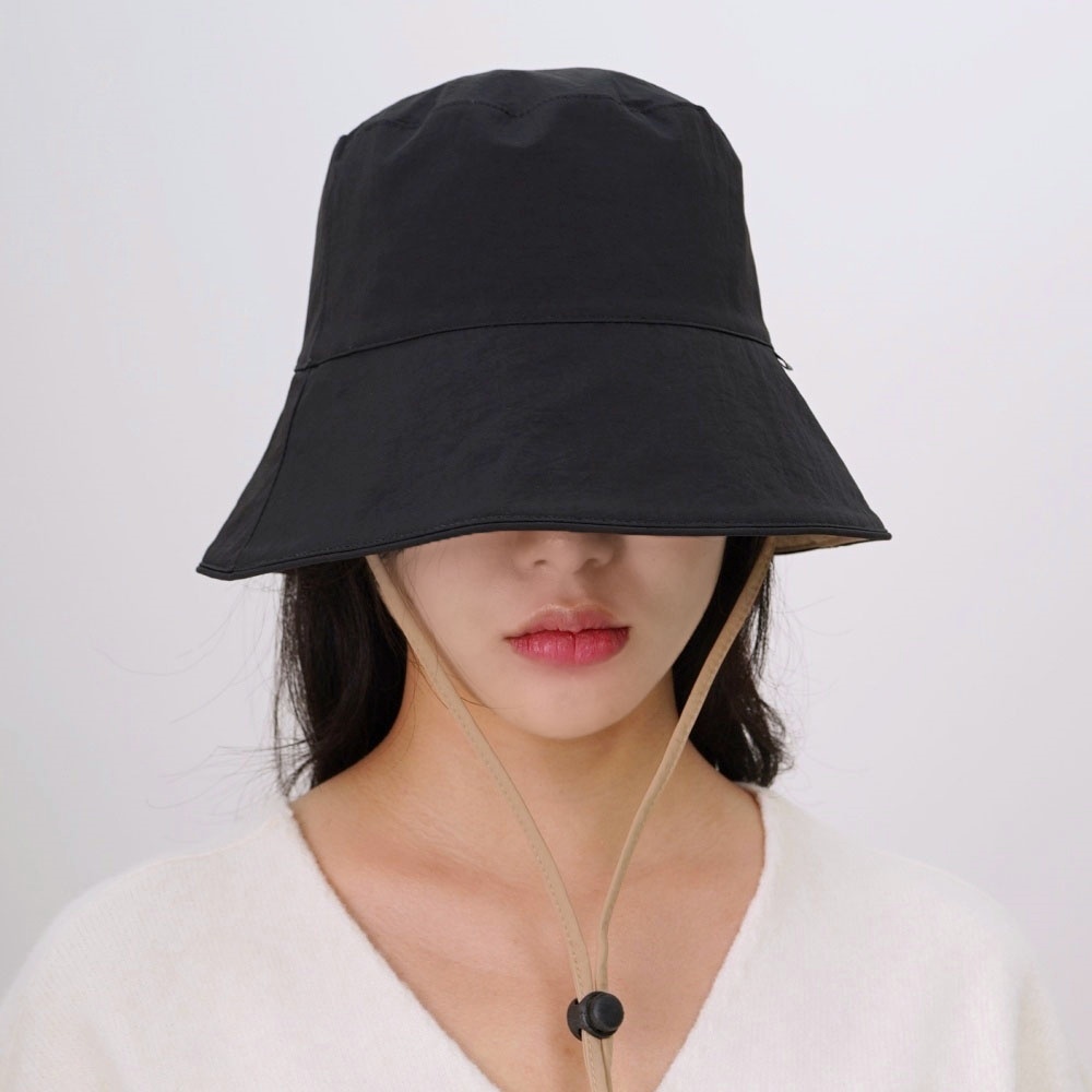 산책모자 챙넓은모자 여성 휴양지 바캉스 비치 여행 캠핑 시원한 양면 버킷햇 벙거지 모자