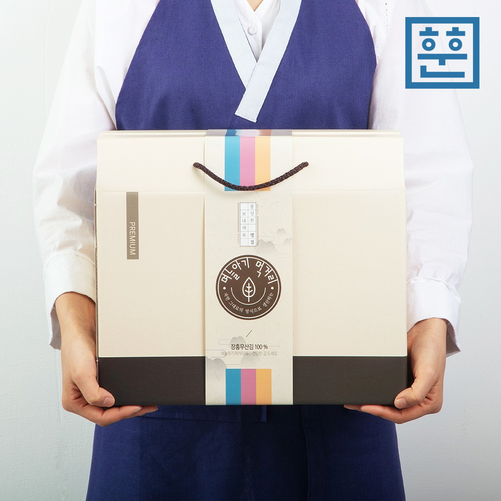 김부각 선물세트 장흥 무산 김 찹쌀 수제 - 상세 이미지 4