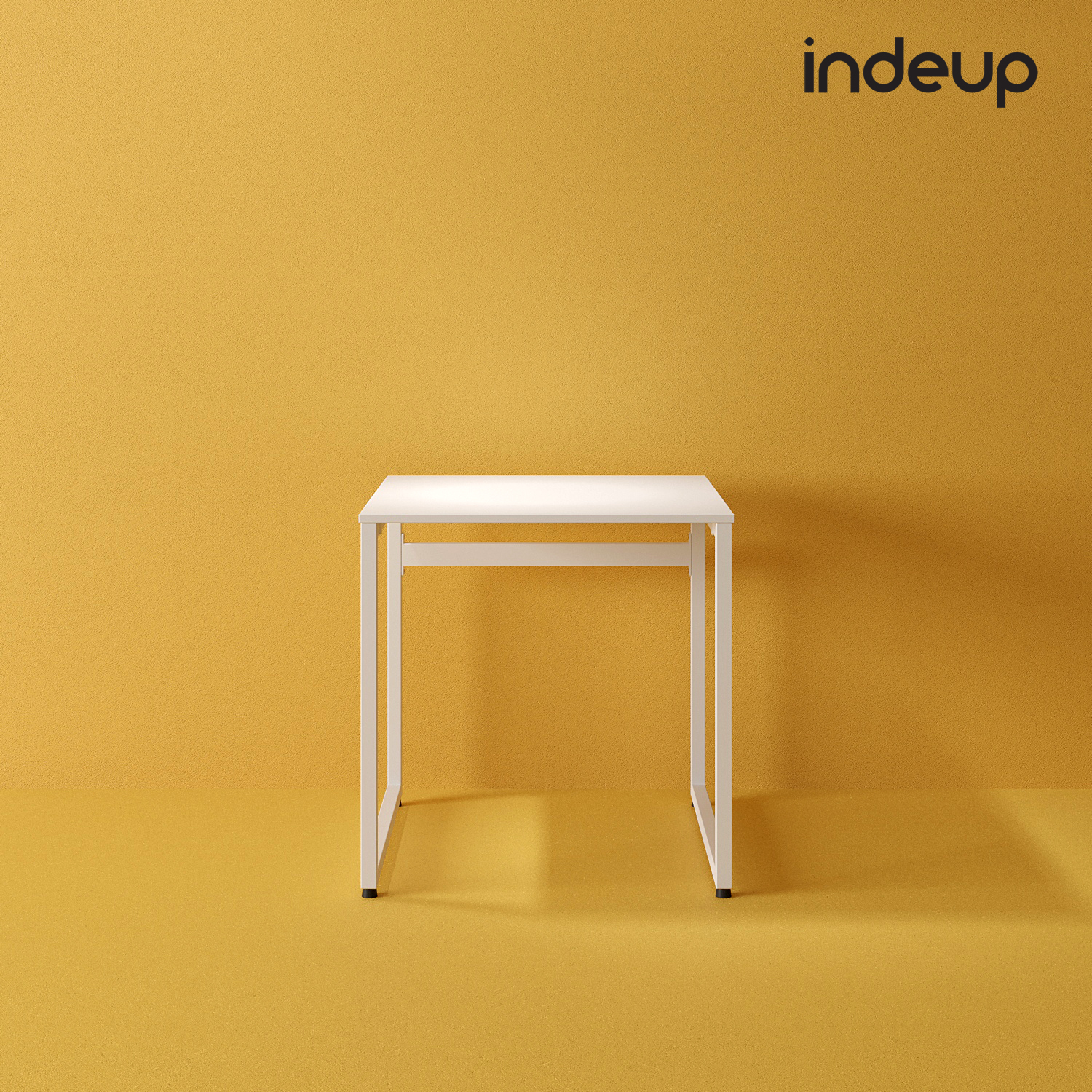 인디업 미니책상 600 작은 소형 철제 프레임 좁은 공부 컴퓨터책상