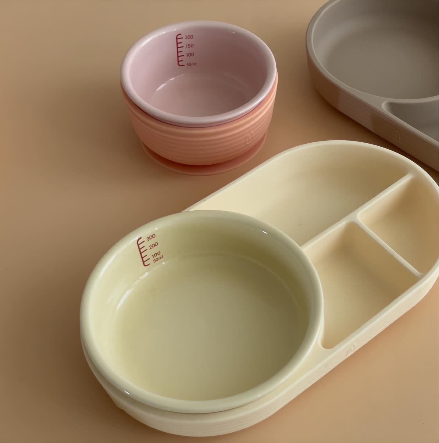 초기이유식세트 이유식 흡착볼 250ml 도자기 밀폐용기 250ml - 상세 이미지 3