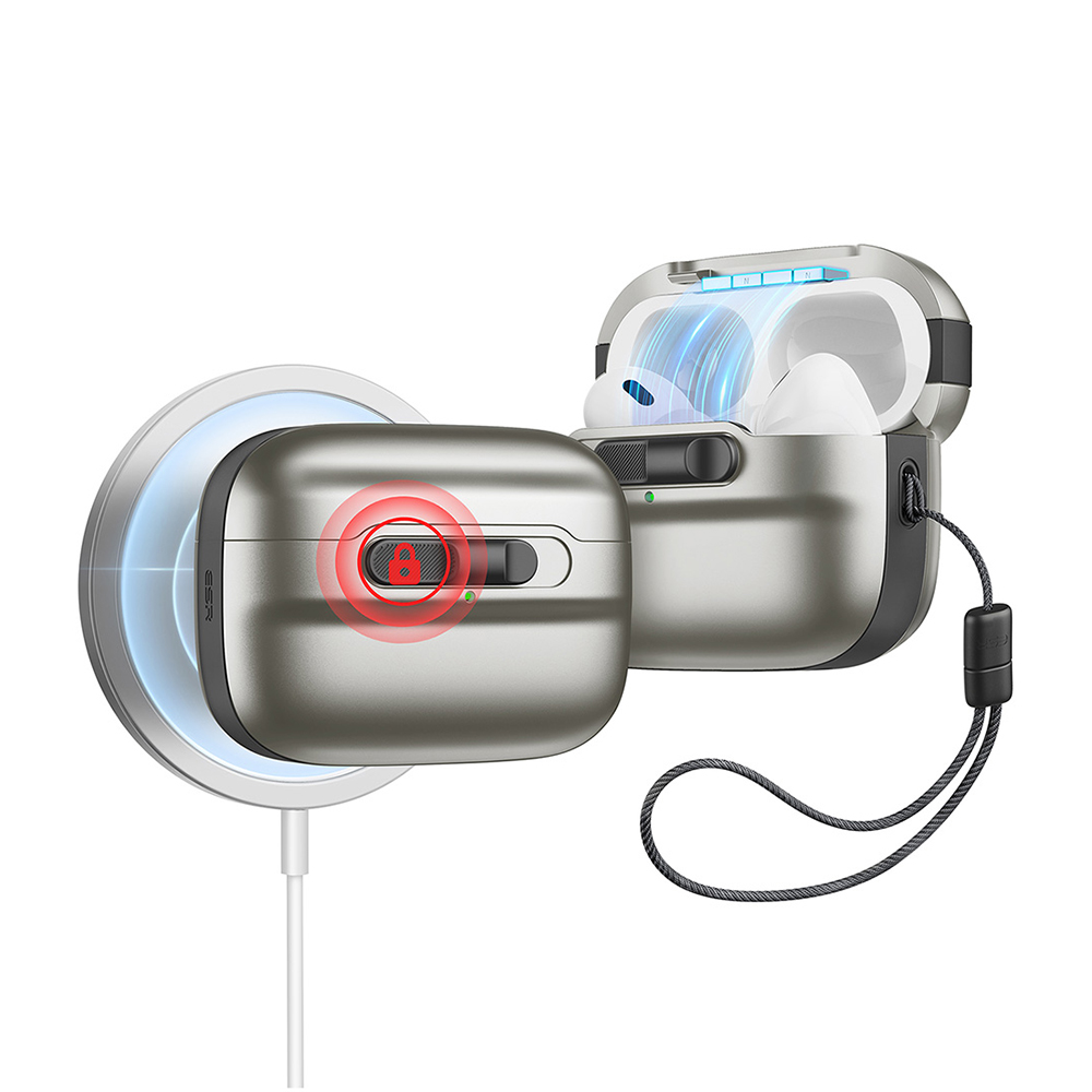 ESR 에어팟 프로 프로2 할로락 맥세이프 펄스 마그네틱 케이스