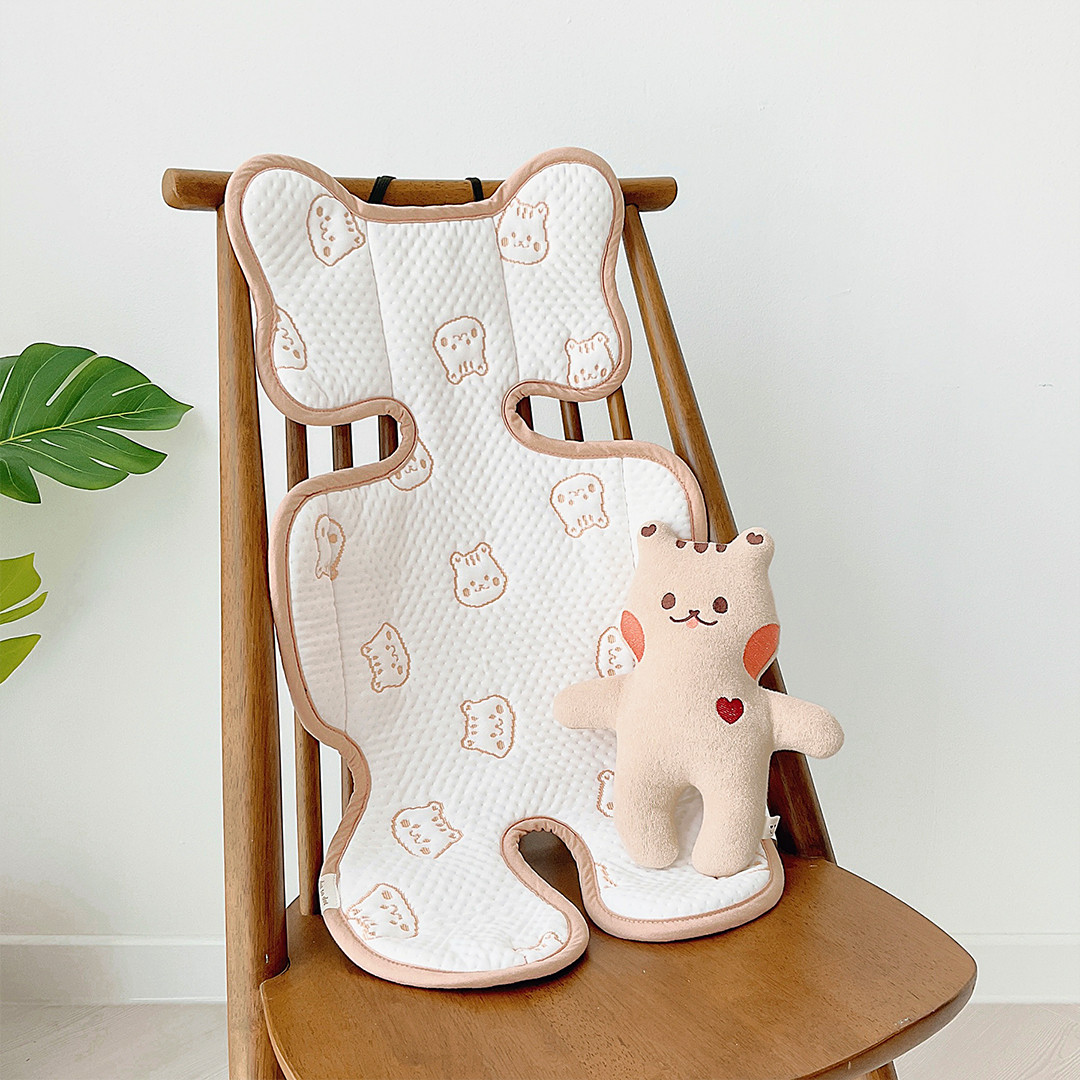 듀라론 유모차 라이너 쿨링 신생아 쿨시트 유모카 여름 통풍 카시트겸용 돗람이브라운