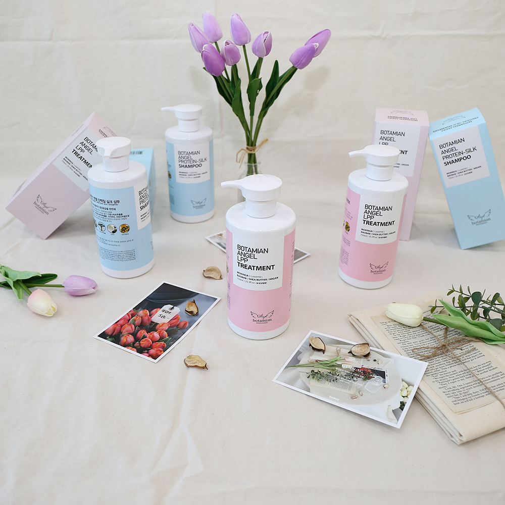 보타미안엔젤 LPP 트리트먼트 극손상 단백질 헤어팩 머리 영양제 과일, 750ml, 2개