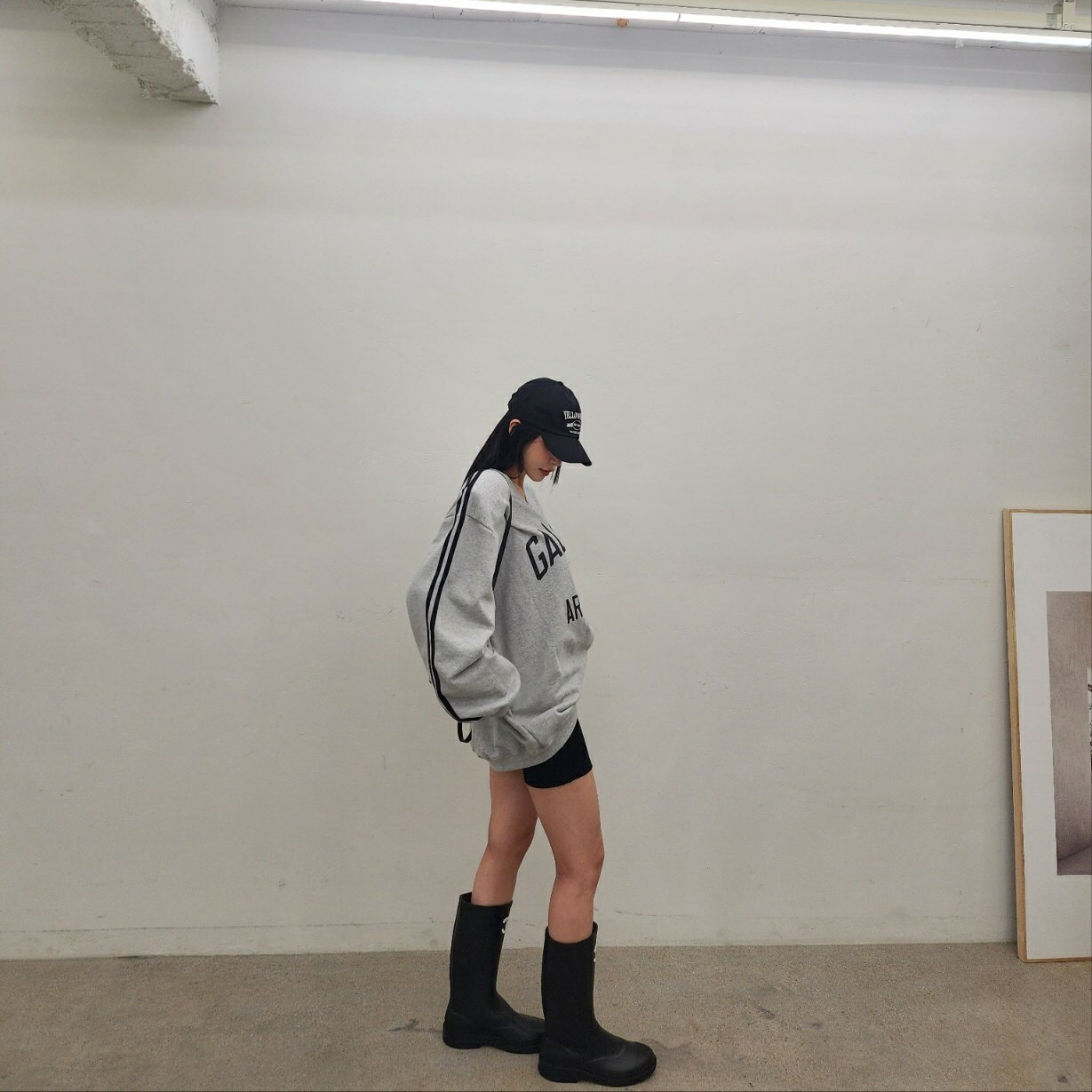 데일리 숏 골지레깅스 상세 이미지 12