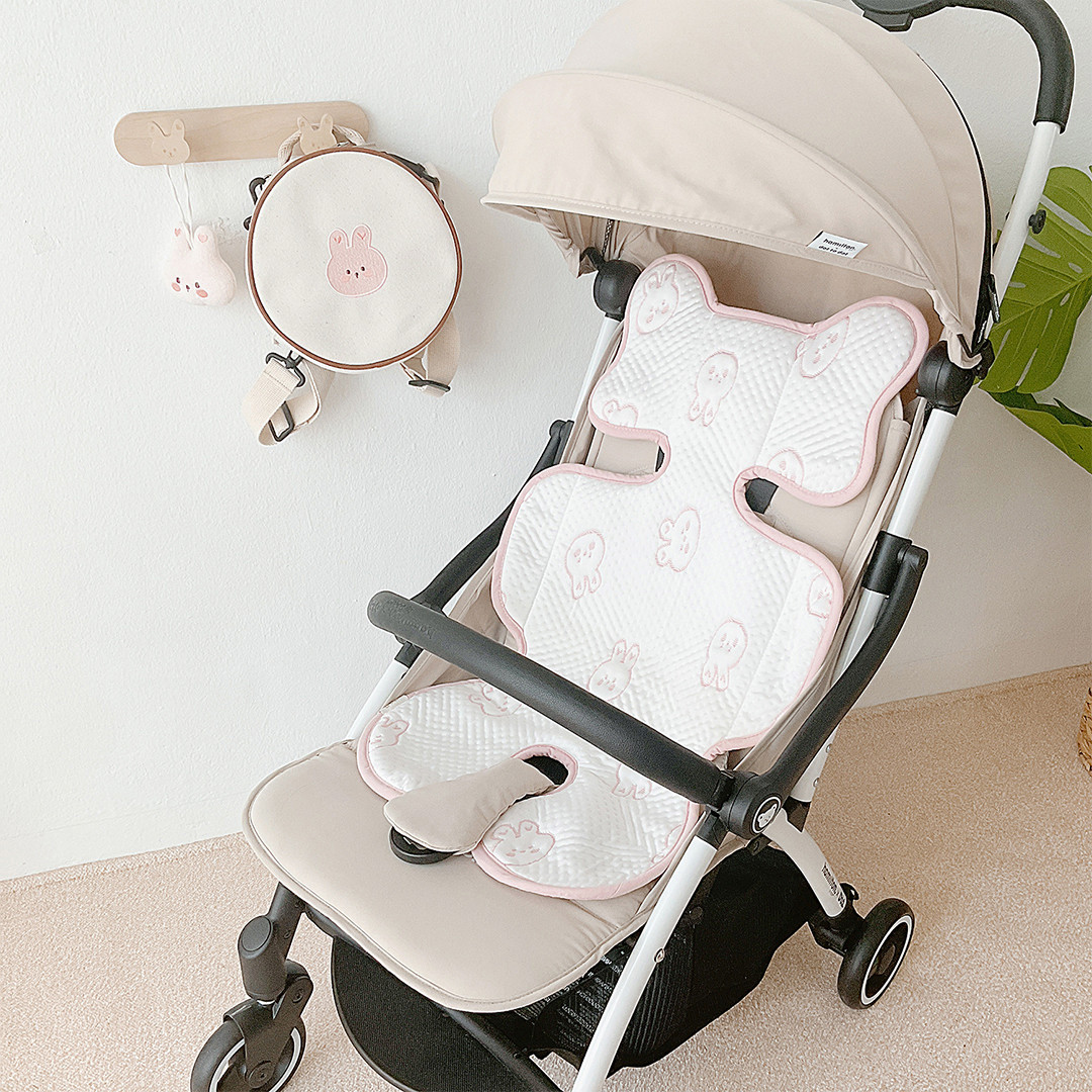 듀라론 유모차 라이너 쿨링 신생아 쿨시트 유모카 여름 통풍 카시트겸용 돗람이브라운